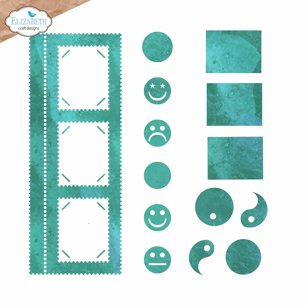 Elizabeth Craft Designs Stamp Photo Frame Overlay Die
